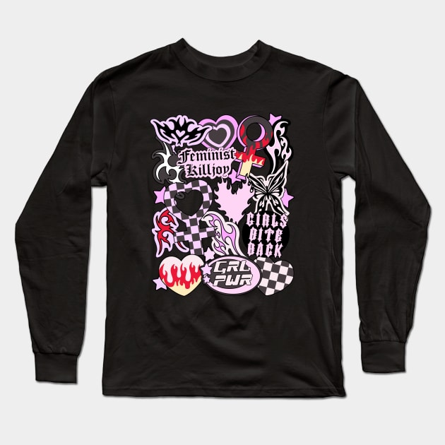 Feminist Killjoy Long Sleeve T-Shirt by chiaraLBart